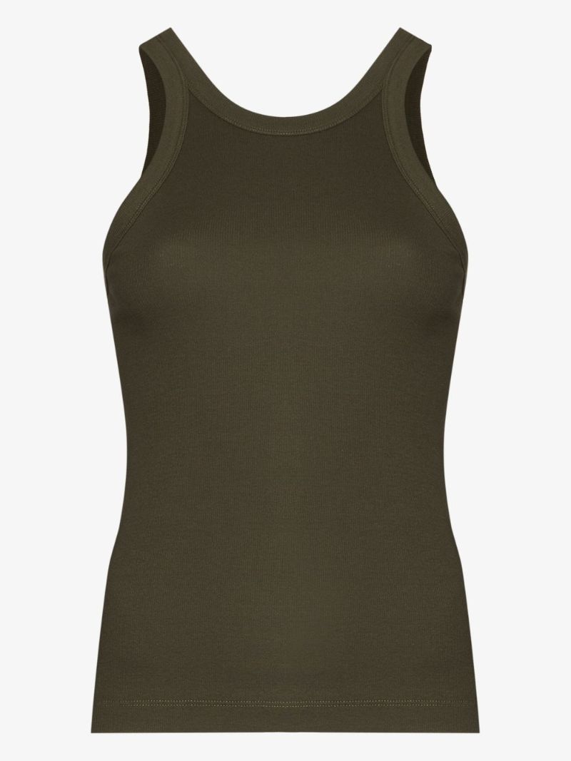 Ribbed Cotton Tank Top
