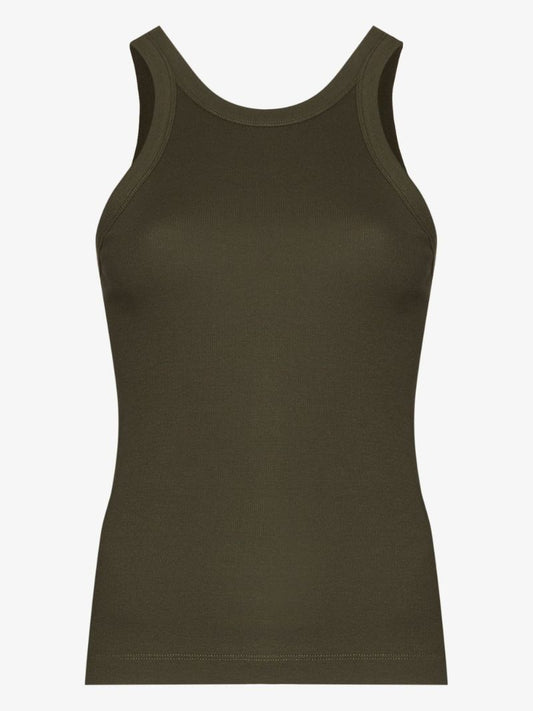 Ribbed Cotton Tank Top