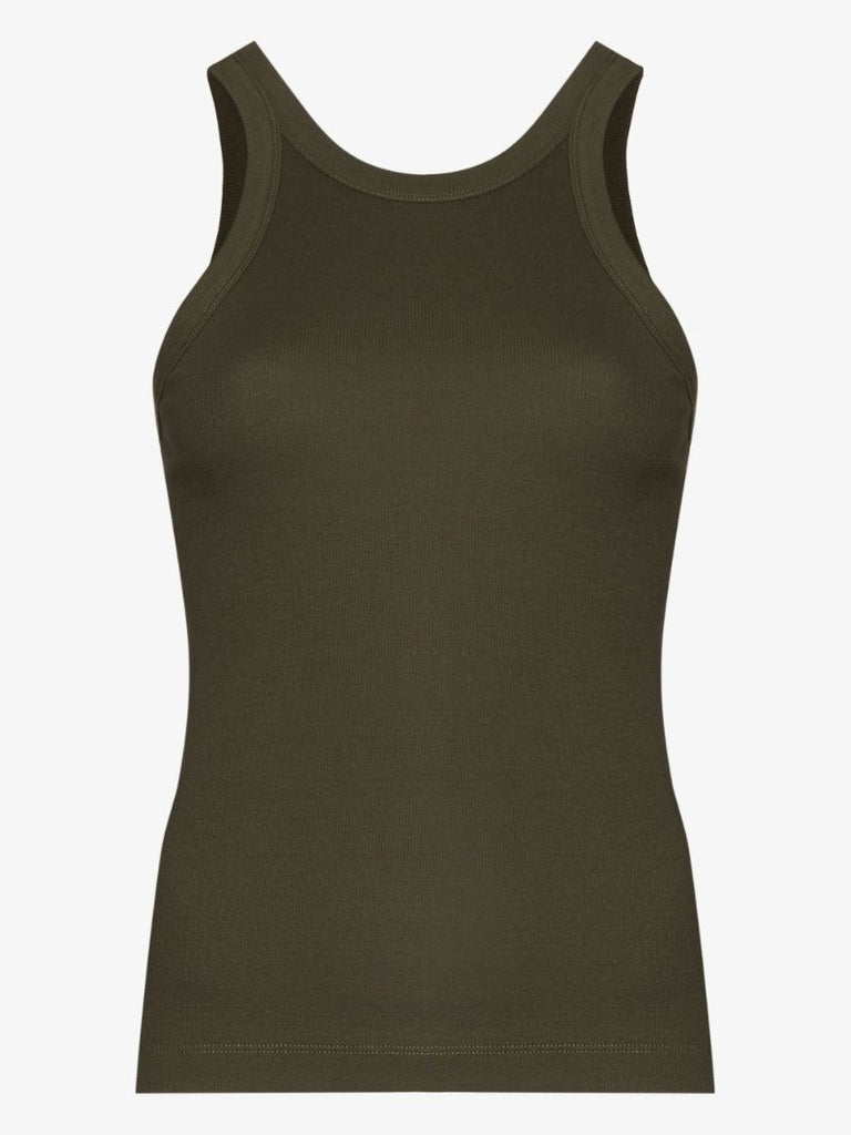 Ribbed Cotton Tank Top