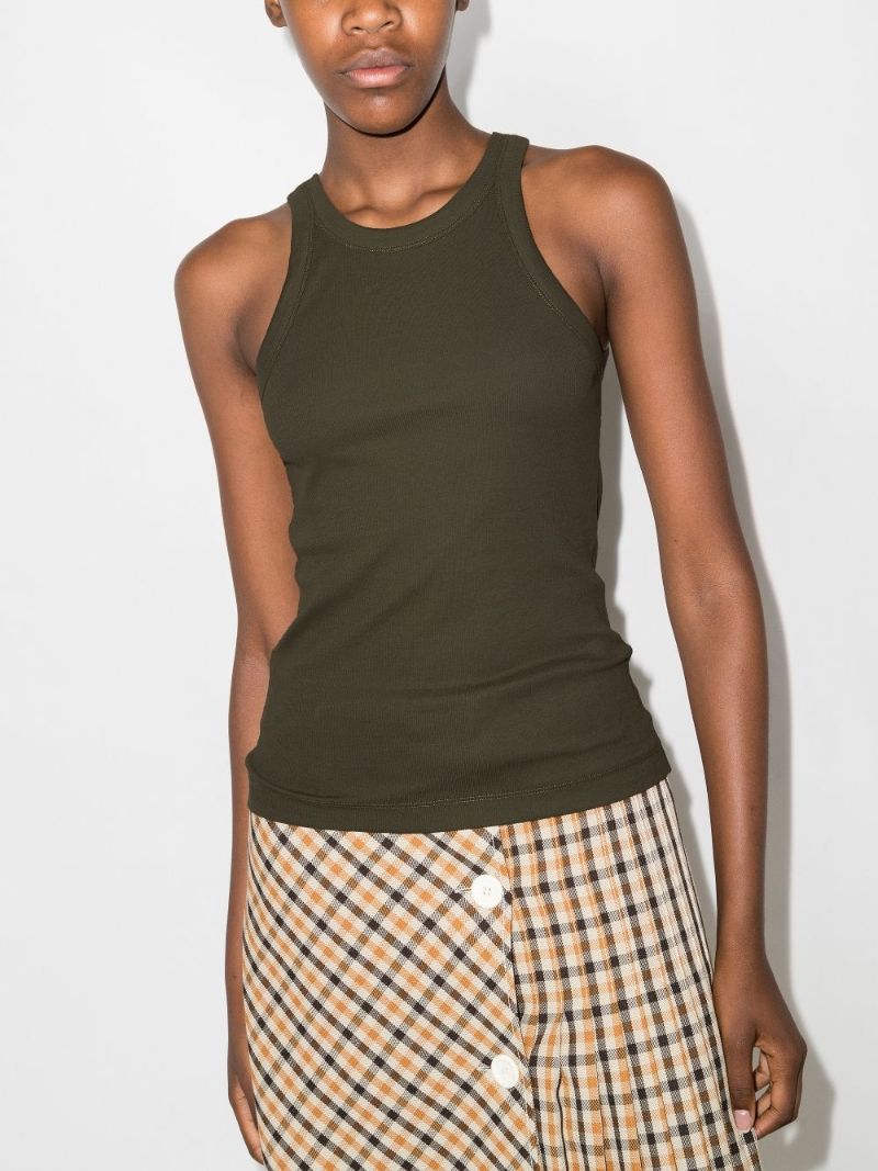 Ribbed Cotton Tank Top