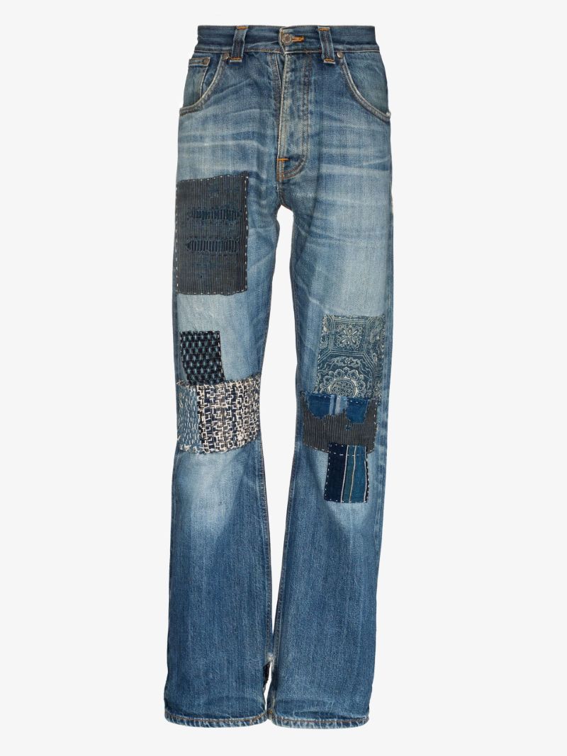 Blue Reworked 1 Alf Straight-leg Jeans
