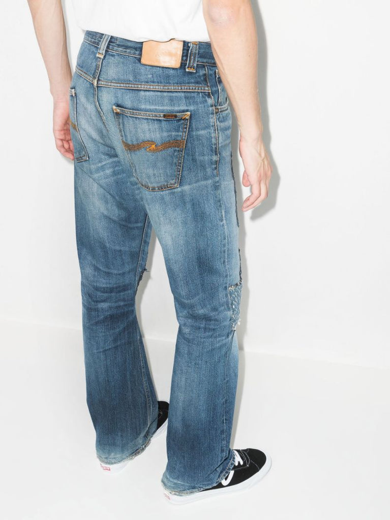 Blue Reworked 1 Alf Straight-leg Jeans