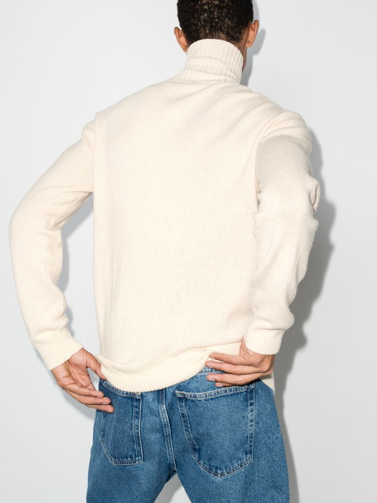 Roll Neck Wool Sweater