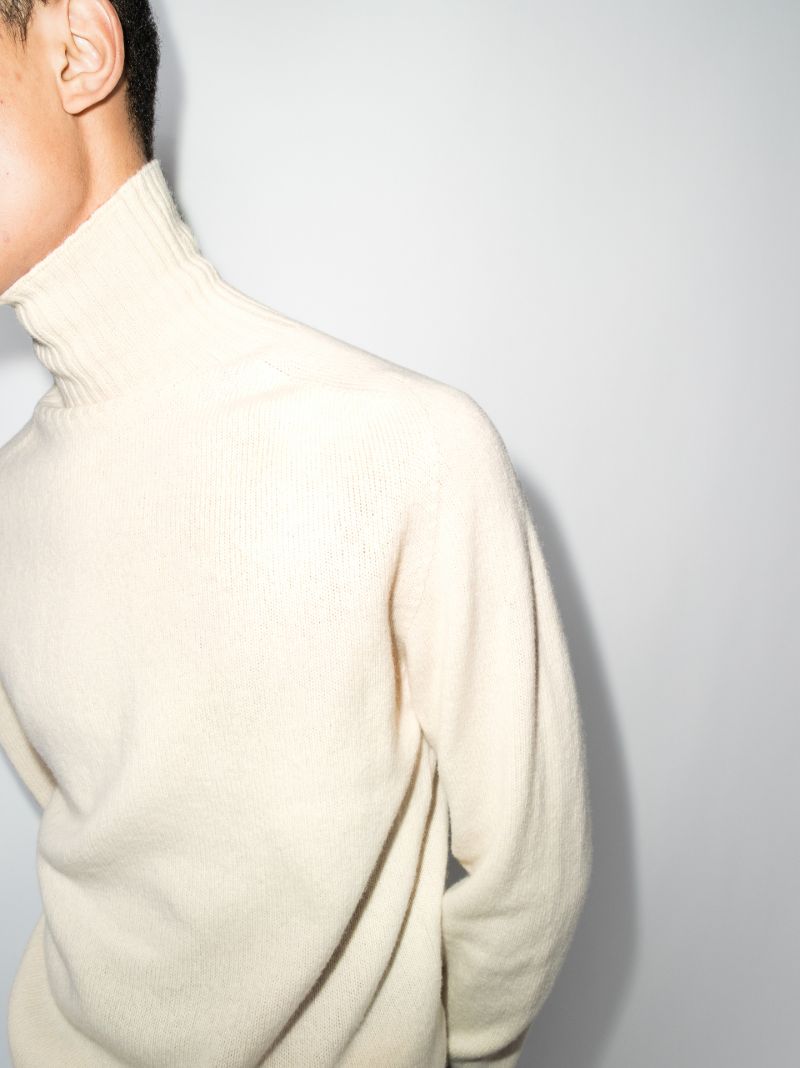 Roll Neck Wool Sweater