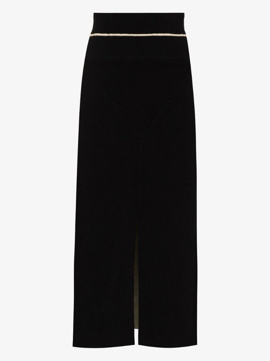 2 Moncler 1952 Knitted Midi Skirt