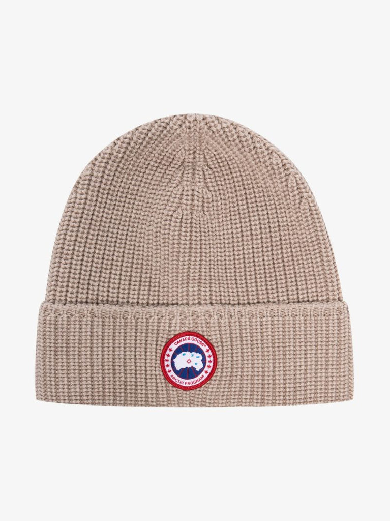 Neutral Arctic Disc Wool Beanie Hat