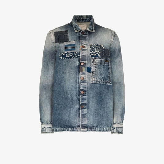 Blue Reworked 9 Sten Denim Jacket