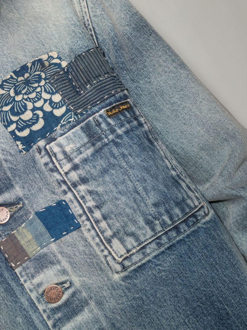 Blue Reworked 9 Sten Denim Jacket