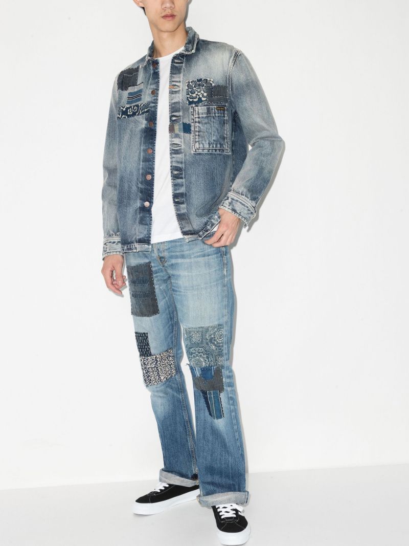 Blue Reworked 9 Sten Denim Jacket