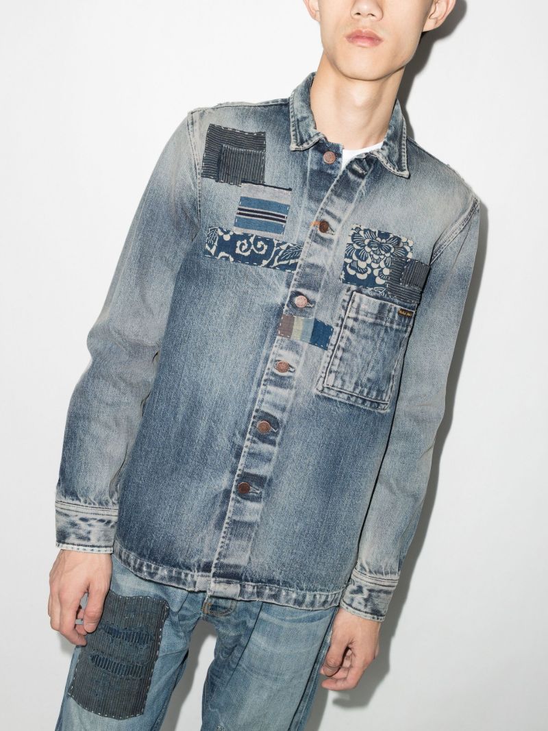 Blue Reworked 9 Sten Denim Jacket