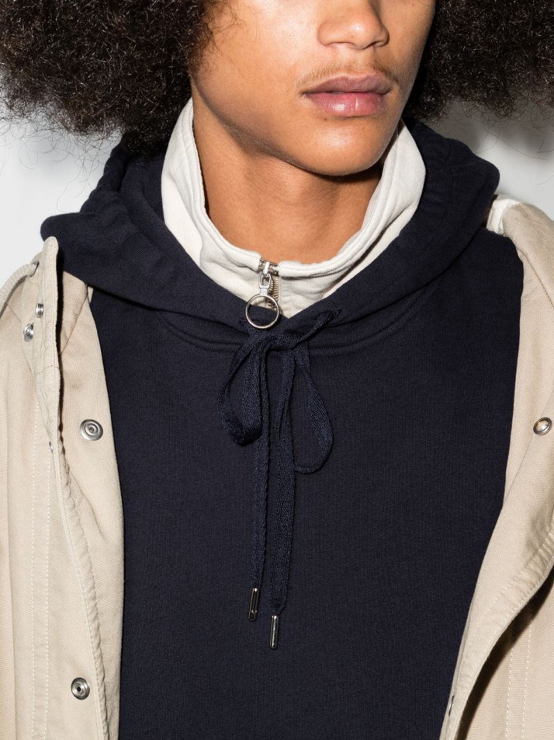 Loopback Overhead Cotton Hoodie