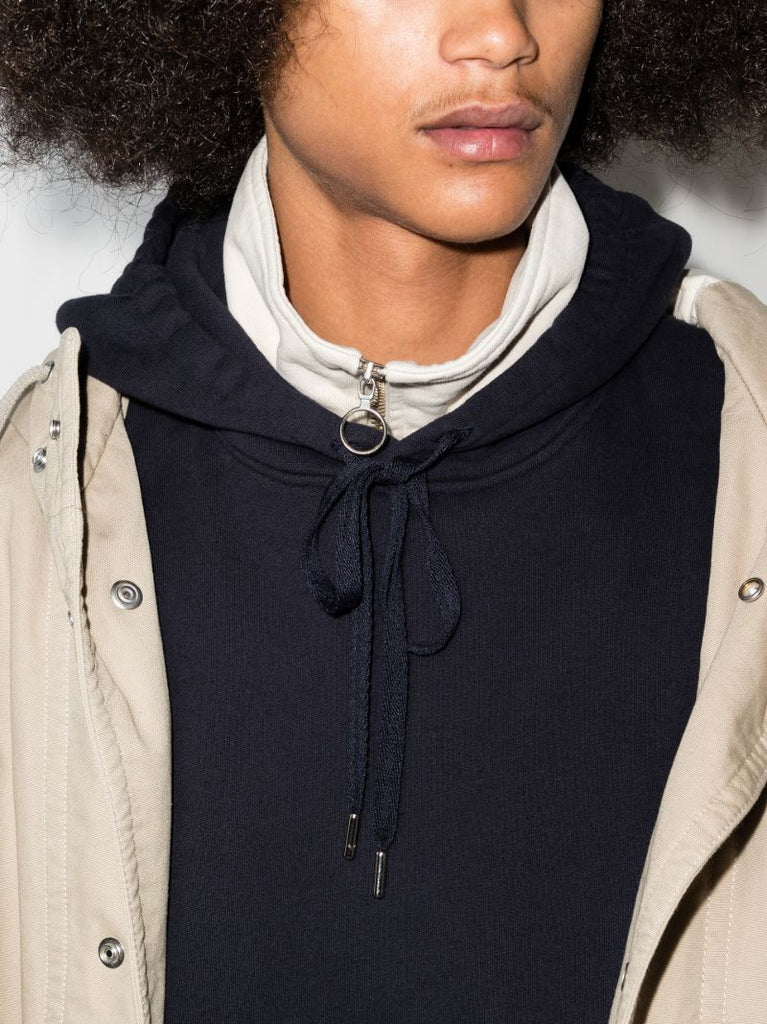 Loopback Overhead Cotton Hoodie