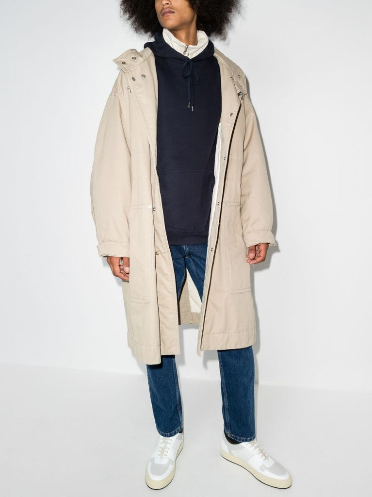 Loopback Overhead Cotton Hoodie