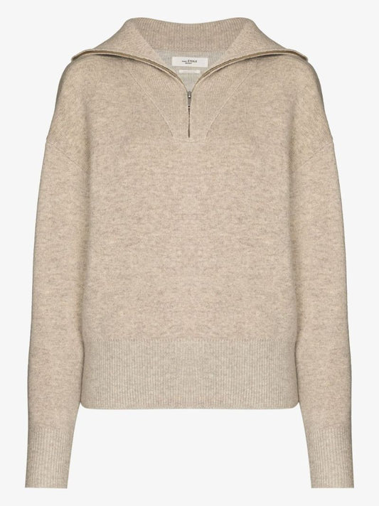 Fancy Zip Neck Sweater