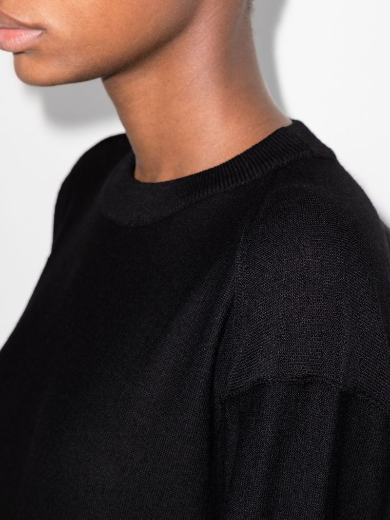 Double Layer Draped Midi Dress