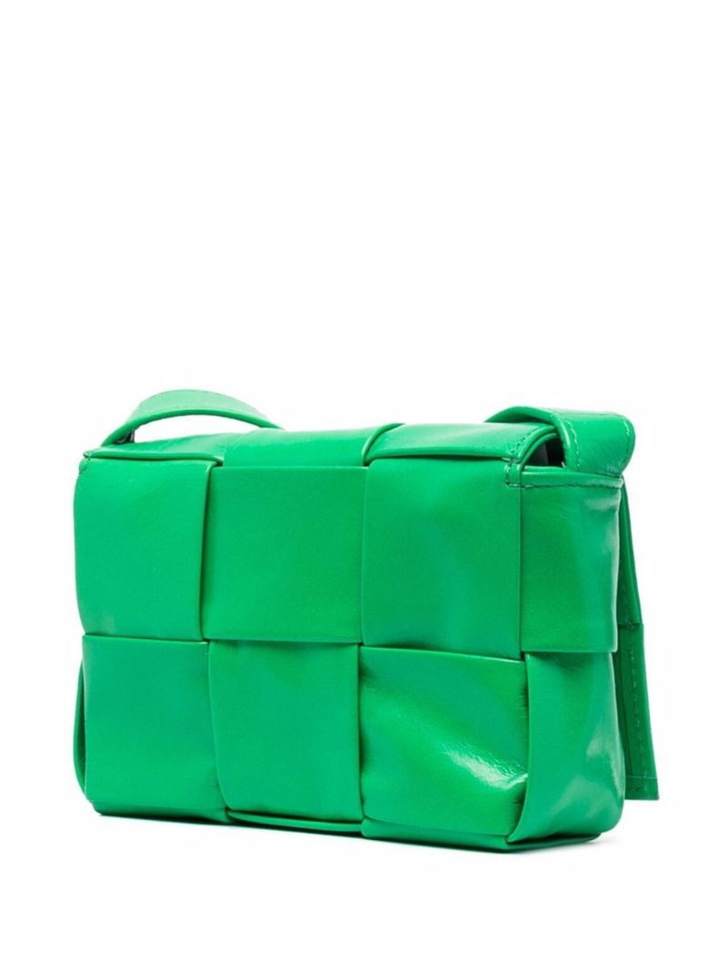 Green Candy Cassette Leather Mini Bag