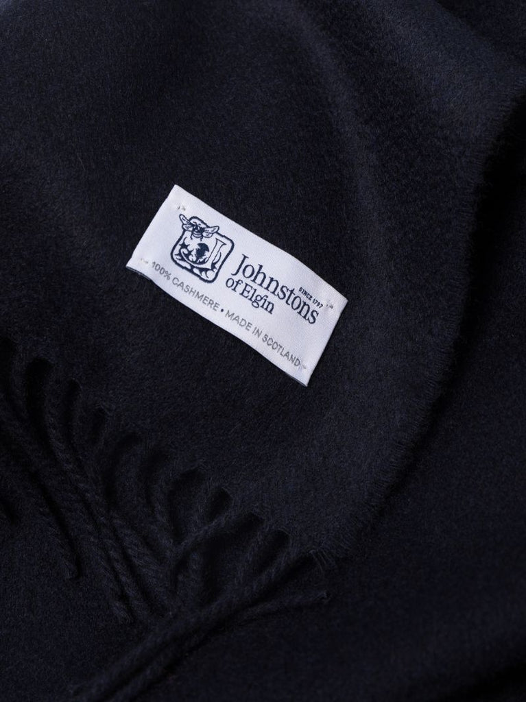 Navy Joe Cashmere Scarf