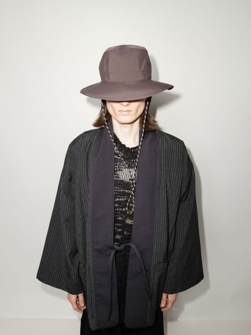 Grey Boonie Canvas Hat