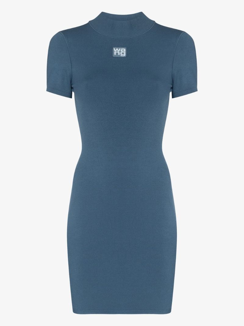Logo-patch Shortsleeved Dress