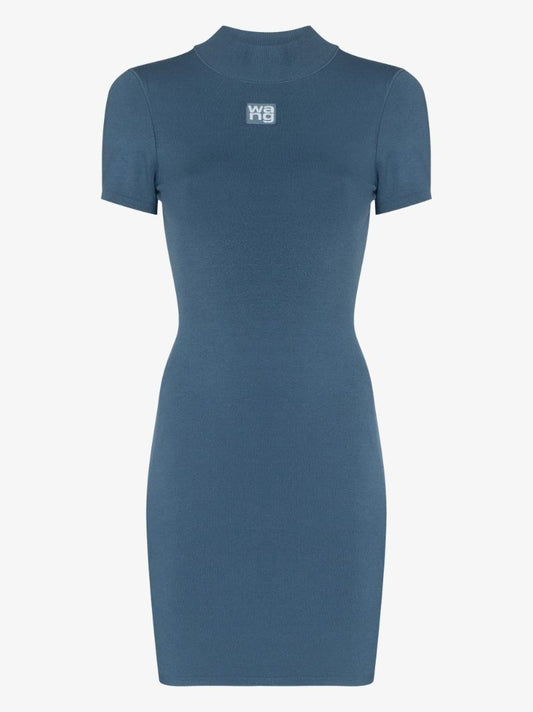 Logo-patch Shortsleeved Dress