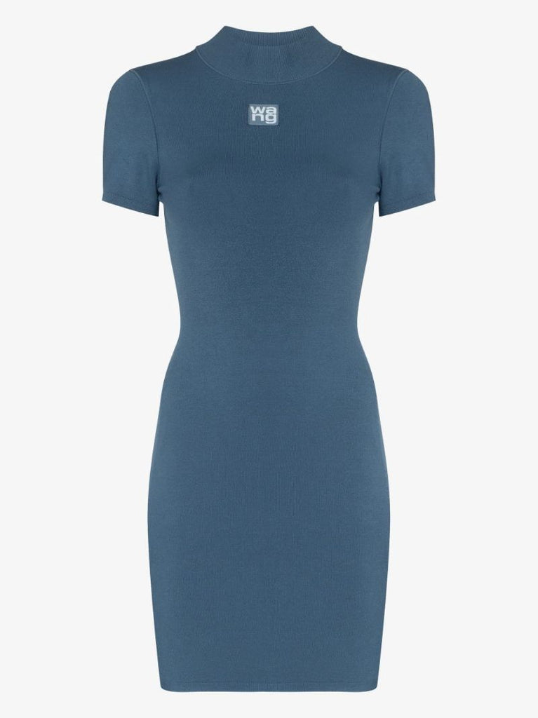 Logo-patch Shortsleeved Dress