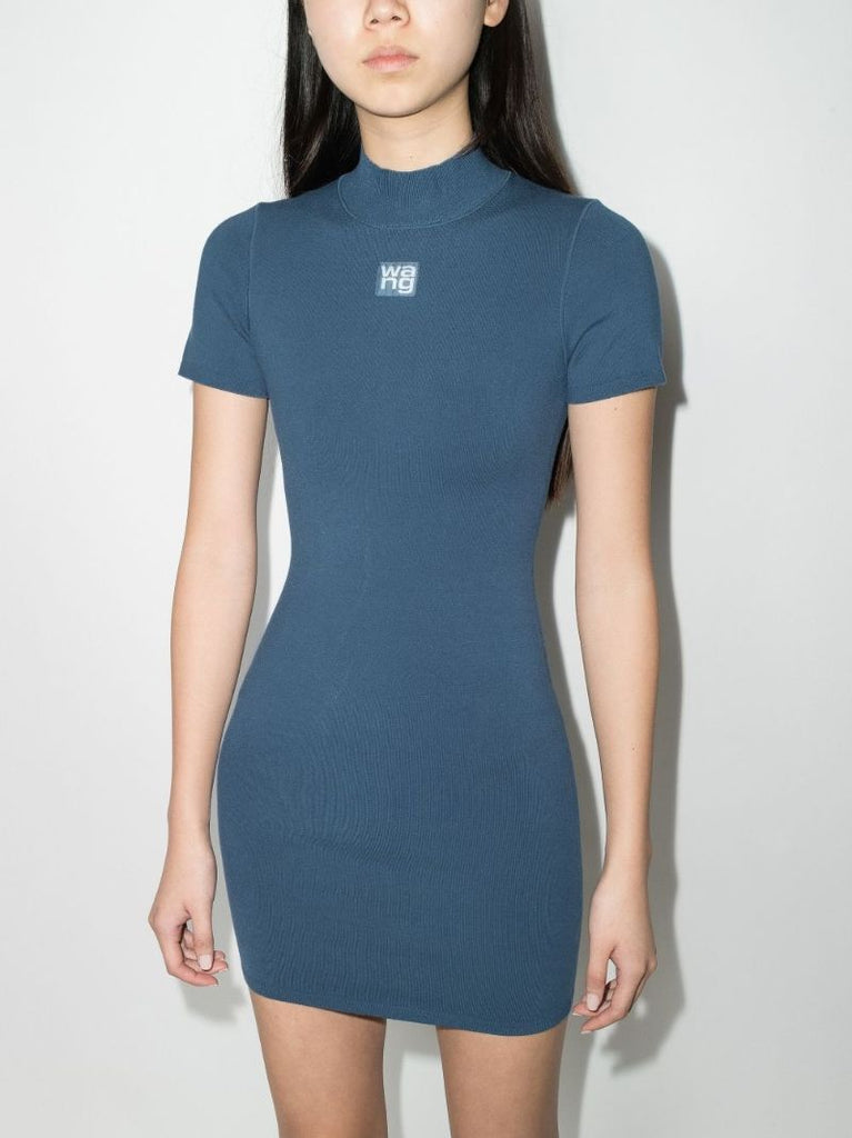 Logo-patch Shortsleeved Dress