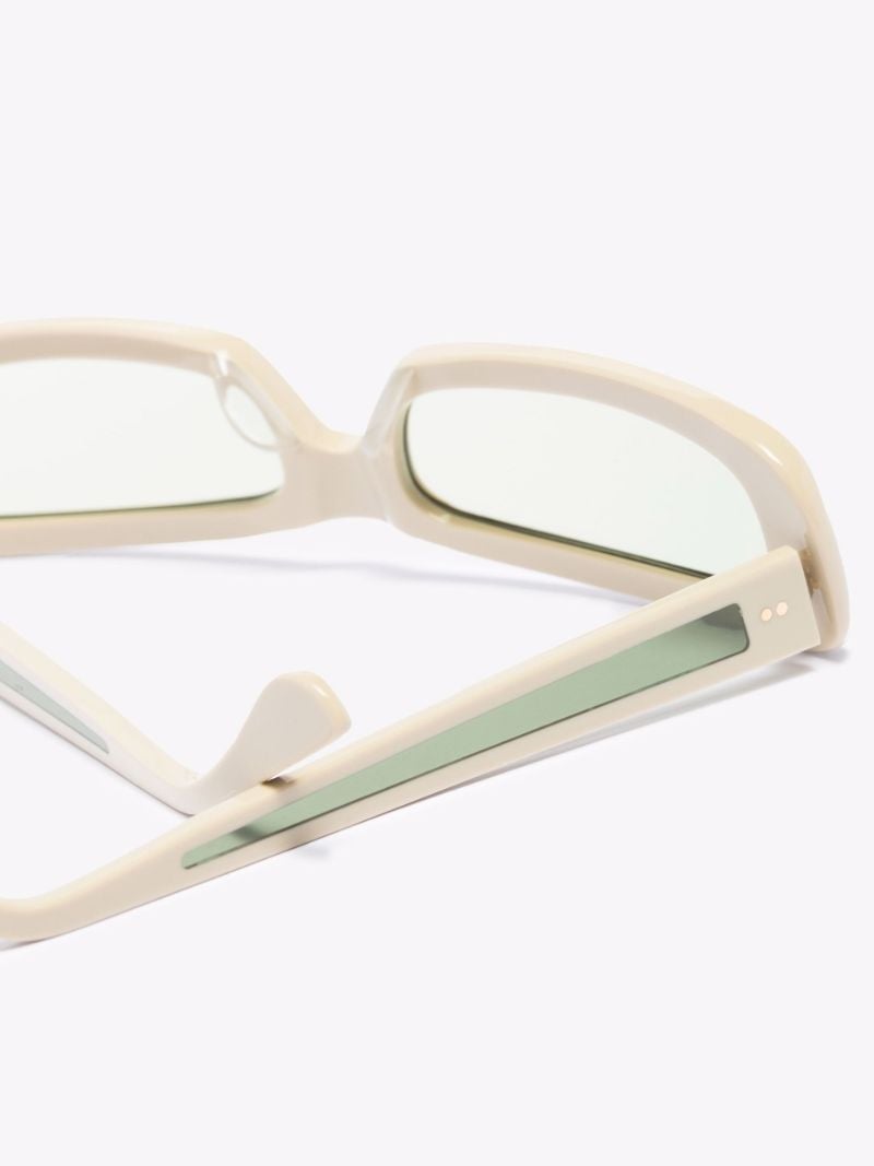 Neutral Rectangle Sunglasses