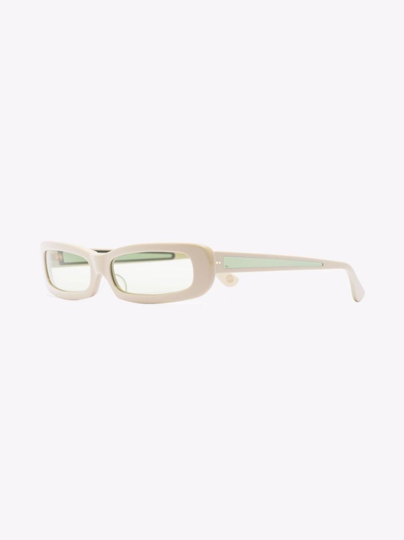 Neutral Rectangle Sunglasses