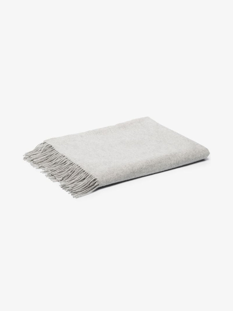 Grey Cashmere Blanket