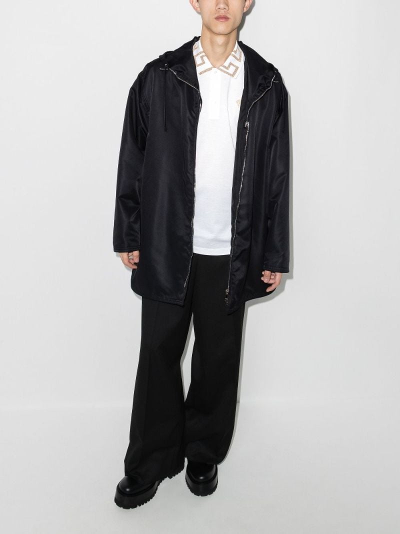 Greca Key Collar Polo Shirt