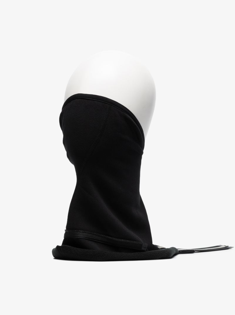 Black Modular Zipped Snood