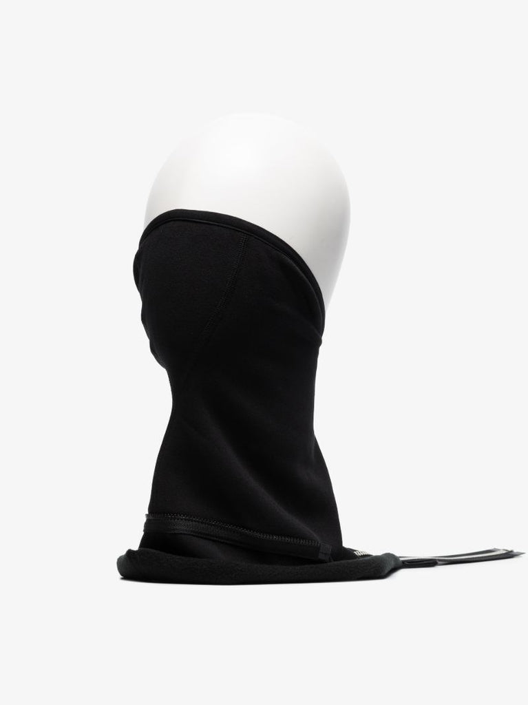 Black Modular Zipped Snood