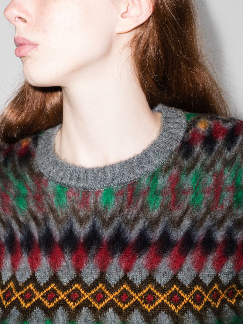 Fair Isle Wool Sweater