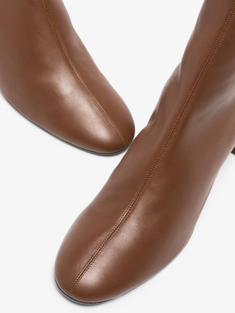 Brown Saint HonorÃ_x0083_Â© 50 Leather Ankle Boots