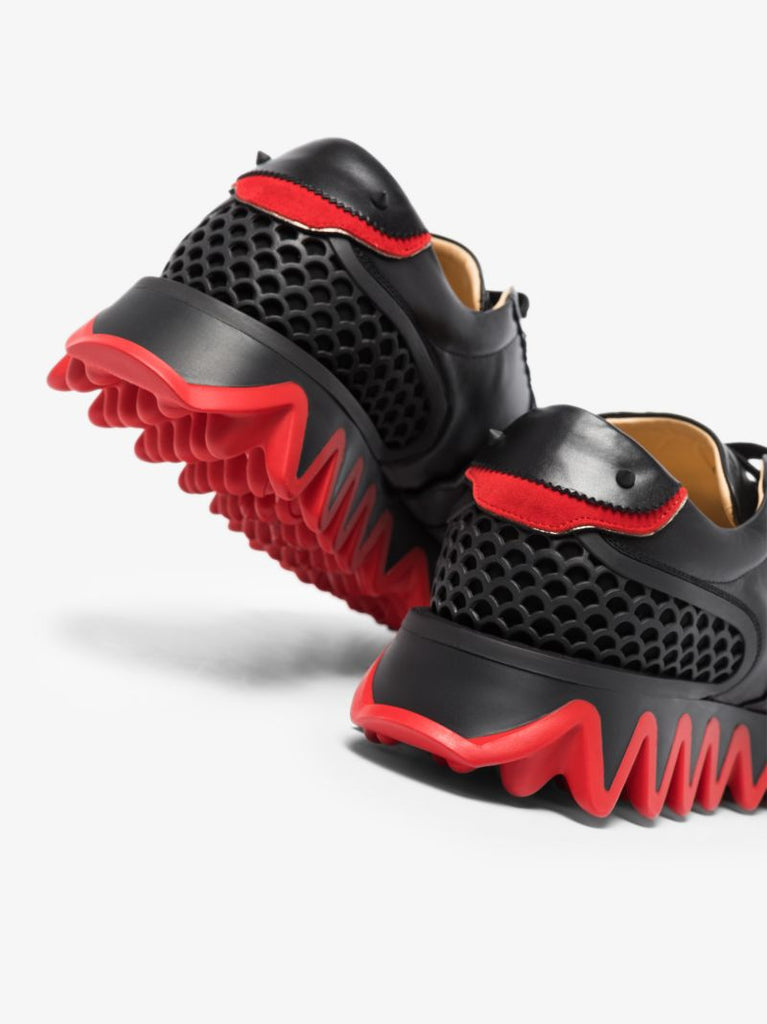 Black Loubishark Leather Sneakers