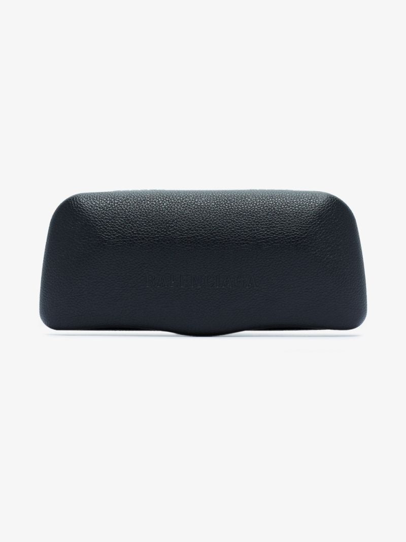 Black Oval Frame Sunglasses