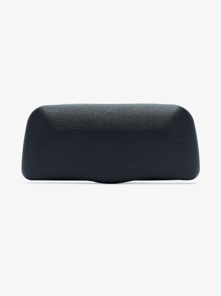 Black Oval Frame Sunglasses