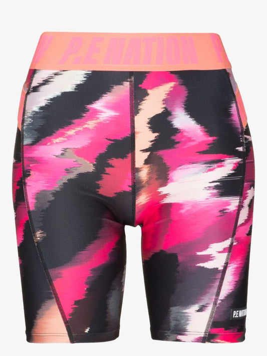 Fluid Printed Cycling Shorts