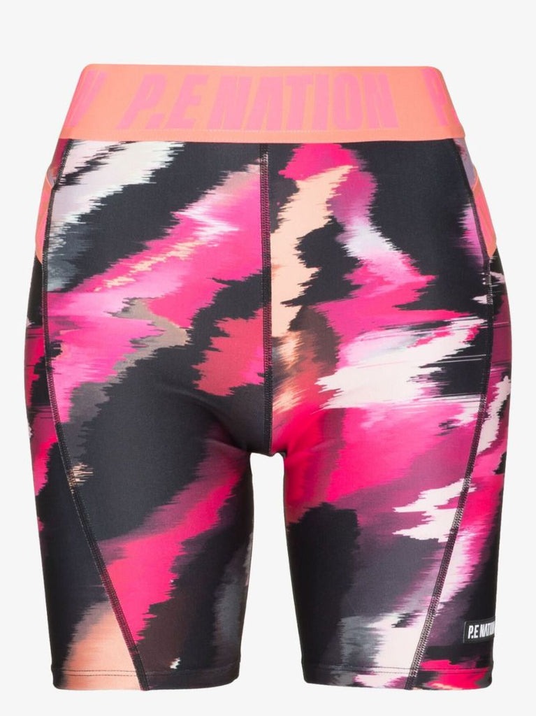 Fluid Printed Cycling Shorts