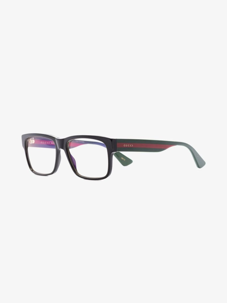 Black Rectangle Blue Light Optical Glasses