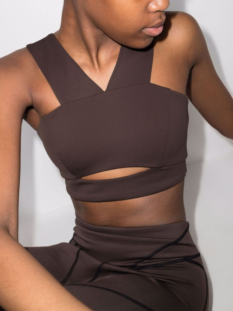 Throwback Cutout Sports Bra