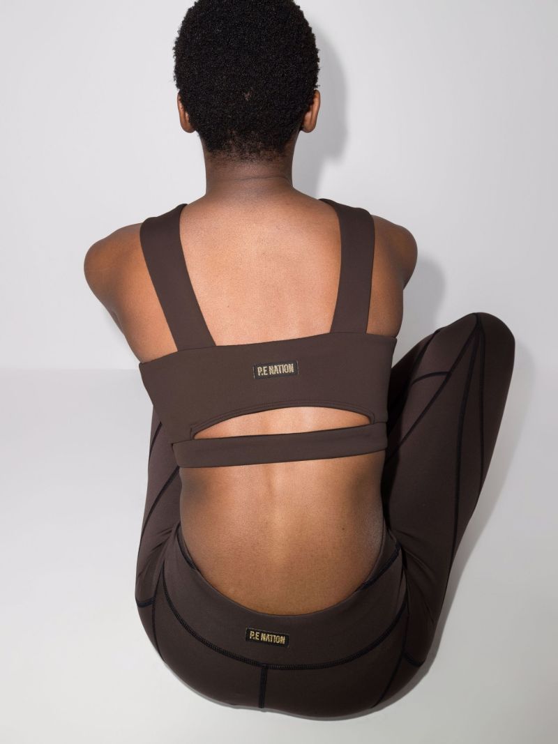 Throwback Cutout Sports Bra