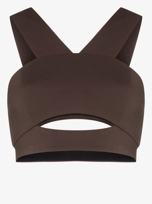 Throwback Cutout Sports Bra