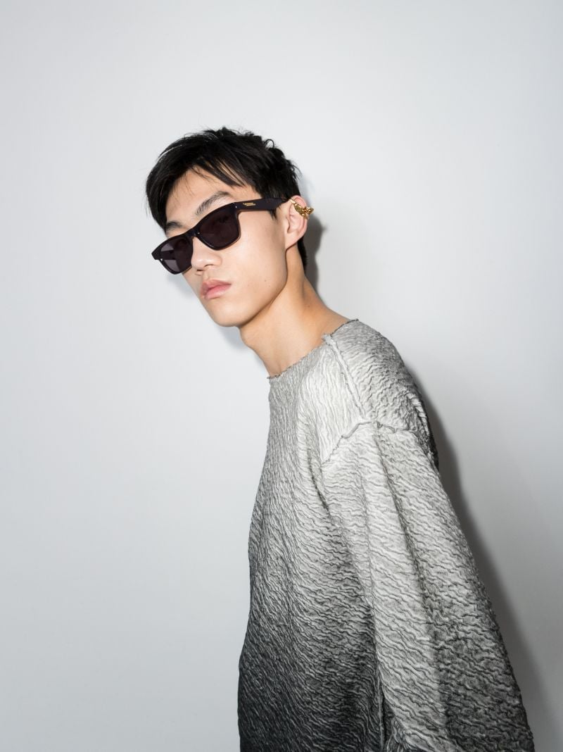 Black Classic Square Sunglasses