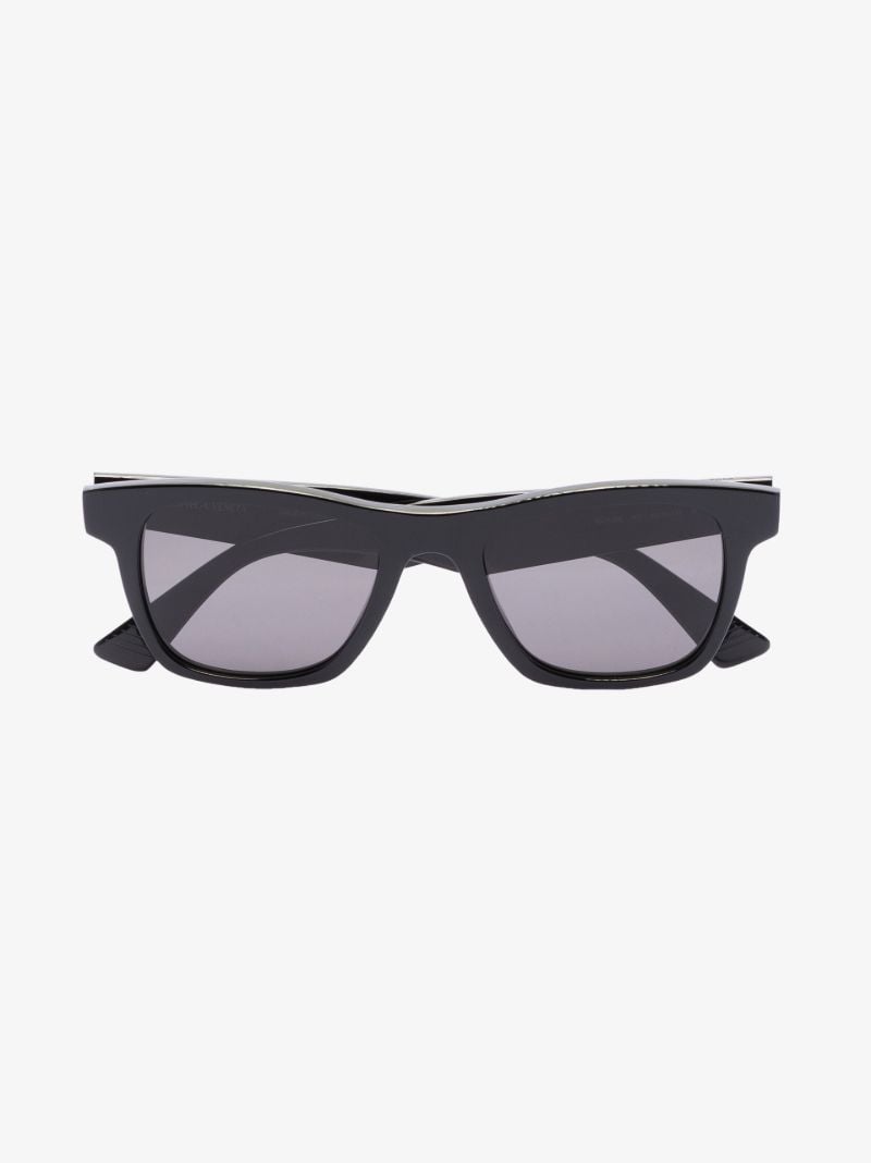 Black Classic Square Sunglasses