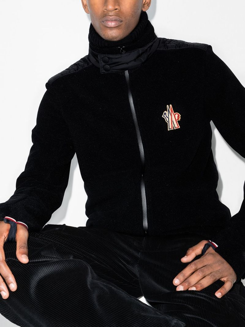 Black Maglia Technical Fleece Jacket
