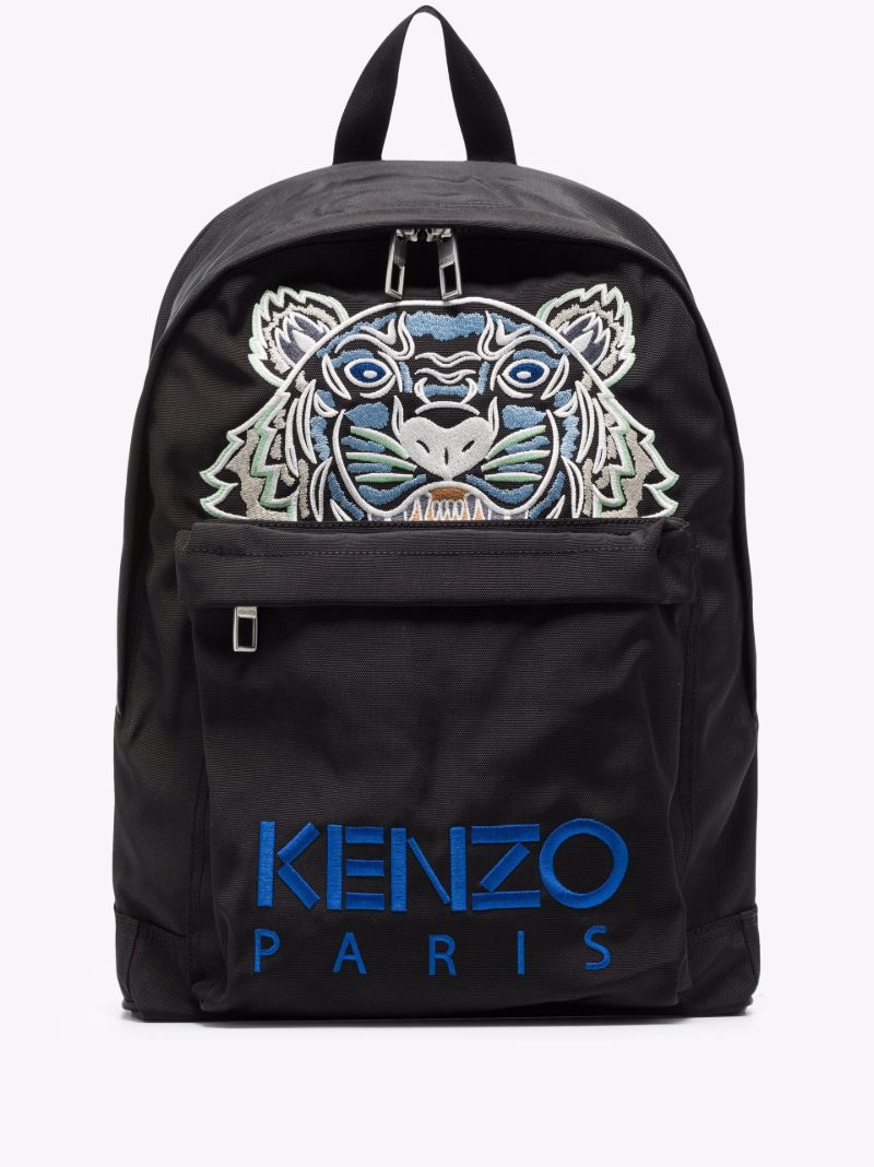 Black Tiger Logo Backpack