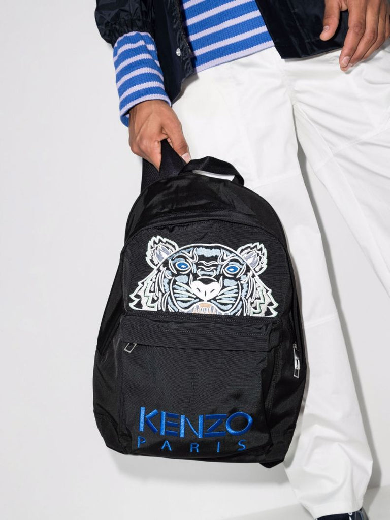 Black Tiger Logo Backpack