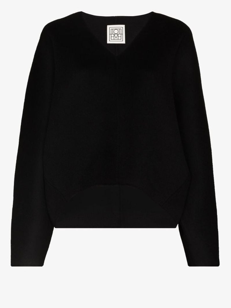 Cropped Wool Sweater