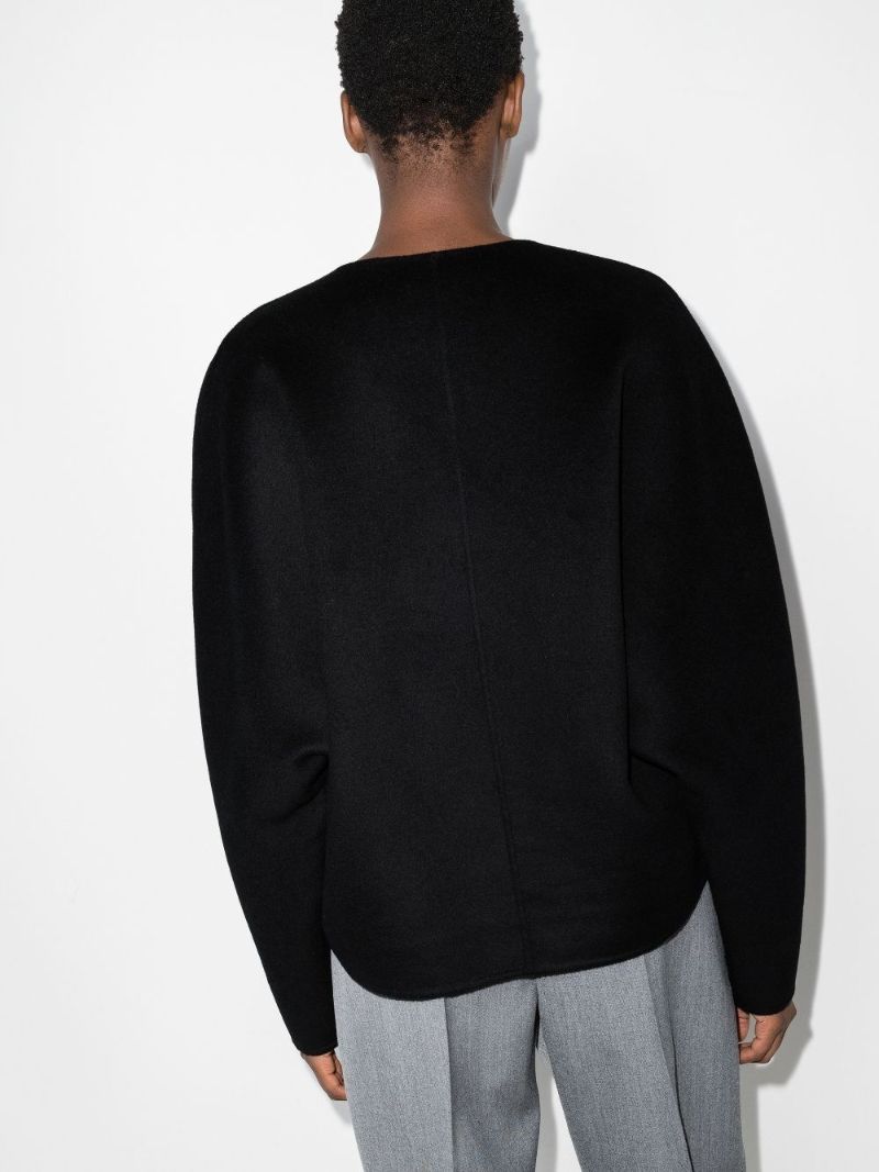 Cropped Wool Sweater
